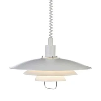 MARKSLOJD 102281 KIRKENES lampa wisząca 1L Biały