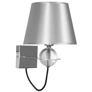 CANDELLUX 21-29522 TESORO KINKIET 1X40W E14 SREBRNY