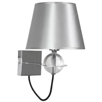 CANDELLUX 21-29522 TESORO KINKIET 1X40W E14 SREBRNY