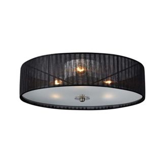 MARKSLOJD 104884 BYSKE Plafon 3L Czarny/Matowy