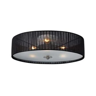 MARKSLOJD 104884 BYSKE Plafon 3L Czarny/Matowy
