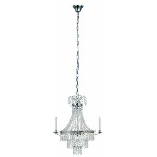 MARKSLOJD 105156 MARIELUND lampa wisząca 3L Chrom/MC