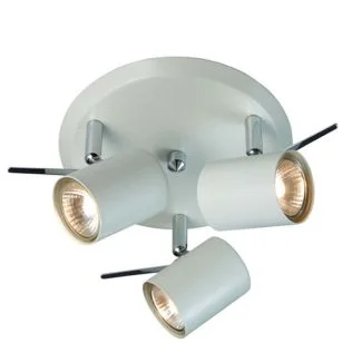 MARKSLOJD 105483 HYSSNA LED lampa sufitowa 3L IP21 Biały