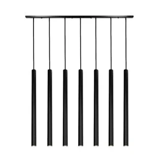 ANTIGO Lampa wisząca Yabu 7 - Czarna (700 mm) 5529