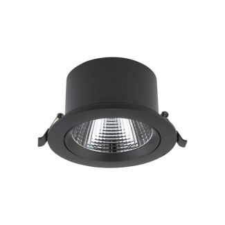 NOWODVORSKI LIGHTING 10558 EGINA LED 15W lampa podtynkowa czarny