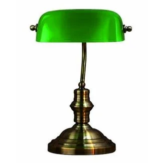 MARKSLOJD 105931 BANKERS Stołowa 42cm 1L Patyna/Zielony