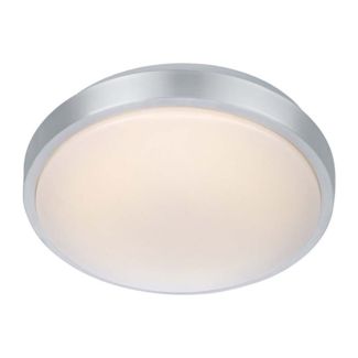 MARKSLOJD 105958 MOON Plafon 28cm Led Aluminium/Biały