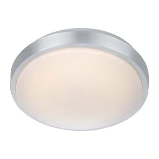 MARKSLOJD 105958 MOON Plafon 28cm Led Aluminium/Biały