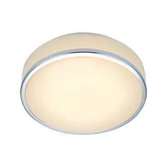 MARKSLOJD 105960 GLOBAL plafon 28CM LED WHITE/CHROME