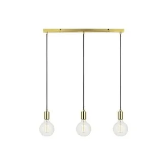 MARKSLOJD 106335 SKY lampa wisząca 3L Prosta Złota