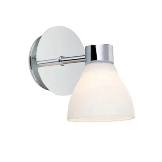 MARKSLOJD 106367 CASSIS lampa ścienna 1L Chrom/Opal IP44