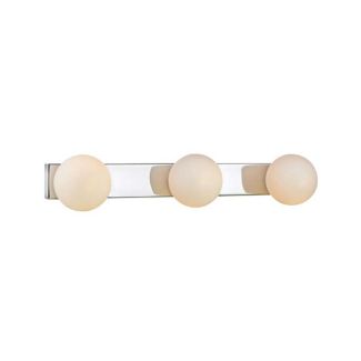 MARKSLOJD 106382 MINI lampa ścienna 3L Chrom/Opal IP44