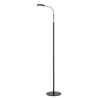 MARKSLOJD 106465 FLEX Podłogowa 1L LED Czarna/Chrom