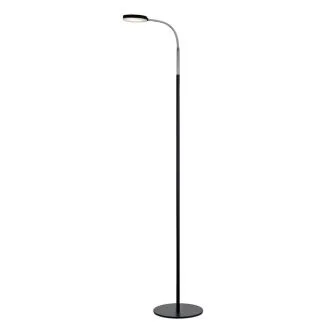 MARKSLOJD 106465 FLEX Podłogowa 1L LED Czarna/Chrom
