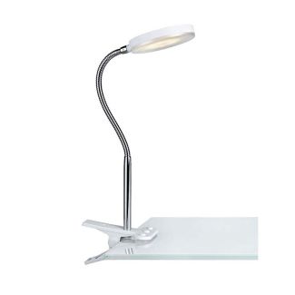 MARKSLOJD 106470 FLEX Klip 1L LED Biały/Chrom