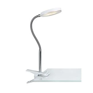 MARKSLOJD 106470 FLEX Klip 1L LED Biały/Chrom