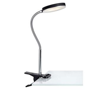 MARKSLOJD 106471 FLEX Klip 1L LED Czarny/Chrom