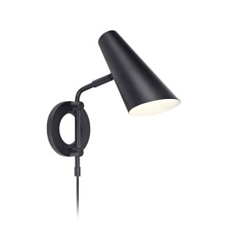 MARKSLOJD 106782 CAL lampa ścienna 1L Czarny