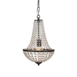 MARKSLOJD 107026 GRÄNSÖ lampa wisząca 1L Czarny/MC