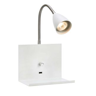 MARKSLOJD 107140 LOGI lampa ścienna 1L Biały