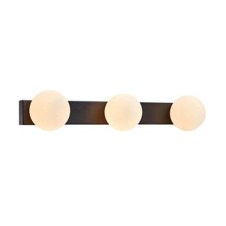 MARKSLOJD 107205 MINI lampa ścienna 3l Czarny/Biały IP44