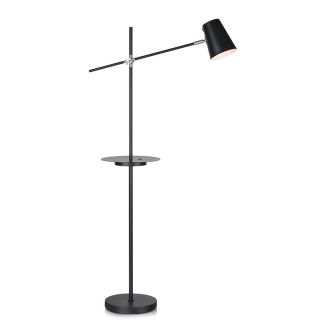MARKSLOJD 107307 LINEAR Podłogowa 1L USB Czarna