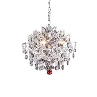 MARKSLOJD 107416 HIDDEN GEM lampa wisząca 3L Chrom/Przezr./Dymny