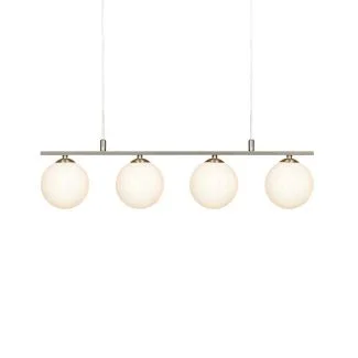 MARKSLOJD 107573 QUATTRO lampa wisząca 4L Steel