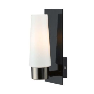 MARKSLOJD 107614 BRASTAD lampa ścienna 1L Czarny/Biały IP44