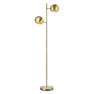 MARKSLOJD 107742 EDGAR lampa podłogowa 2L Antique