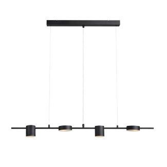 MARKSLOJD 107746 ROW lampa wisząca 4L Black