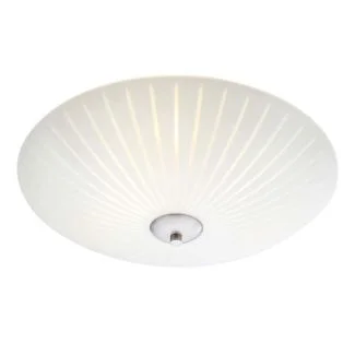 MARKSLOJD 107759 CUT plafon 3L 43cm White/Steel