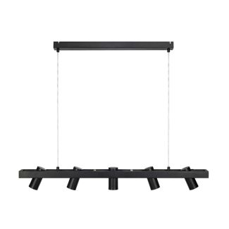 MARKSLOJD 107784 TORINO lampa wisząca 5L Black