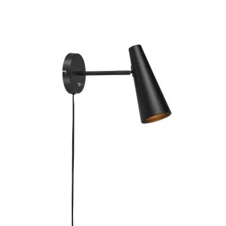 MARKSLOJD 107898 PEAK lampa ścienna 1L Czarna