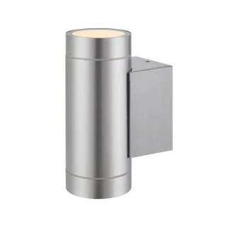 MARKSLOJD 107917 PIPE lampa ścienna 2L Aluminium IP44