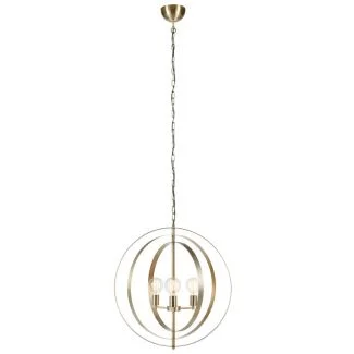 MARKSLOJD 107941 ORBIT lampa wisząca 3L Antyczny