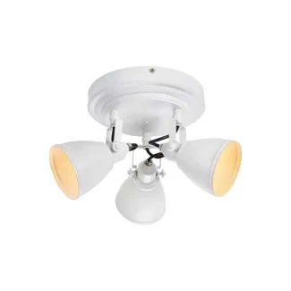 MARKSLOJD 108083 FJÄLLBACKA lampa sufitowa 3L Biały IP44