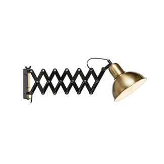 MARKSLOJD 108104 RIGGS lampa ścienna 1L Antyczny/Czarny