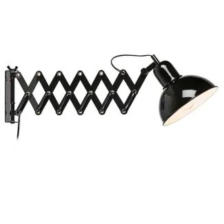 MARKSLOJD 108105 RIGGS lampa ścienna 1L Czarny