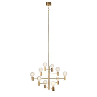 MARKSLOJD 108117 PARIS lampa wisząca 10L Ciemny Mosiądz