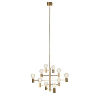 MARKSLOJD 108117 PARIS lampa wisząca 10L Ciemny Mosiądz