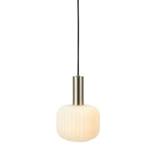 MARKSLOJD 108122 SOBER lampa wisząca Mała 1L Stal/Biały