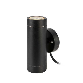 MARKSLOJD 108169 GARDEN 24 CYLINDER lampa ścienna 2L BLACK