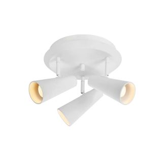 MARKSLOJD 108203 CREST lampa sufitowa 3L Round Sandy White