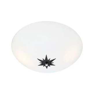MARKSLOJD 108207 ROSE plafon 35cm White/Black