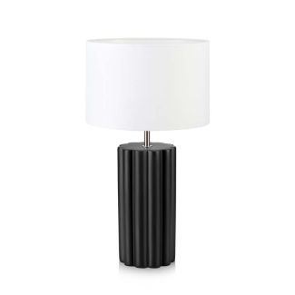MARKSLOJD 108221 COLUMN lampa stołowa Black/White