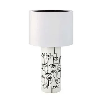 MARKSLOJD 108246 FAMILY lampa stołowa 1L White