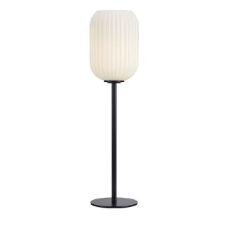 MARKSLOJD 108252 CAVA lampa stołowa 1L Black/White