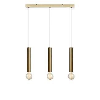 MARKSLOJD 108261 SENCILLO lampa wisząca 3L Brass