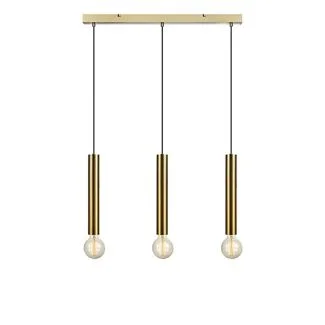 MARKSLOJD 108261 SENCILLO lampa wisząca 3L Brass